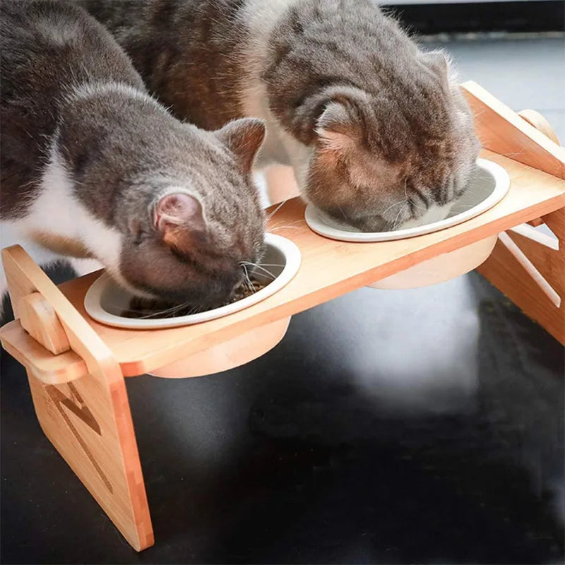 Gamelle Pour Chat Surélevée