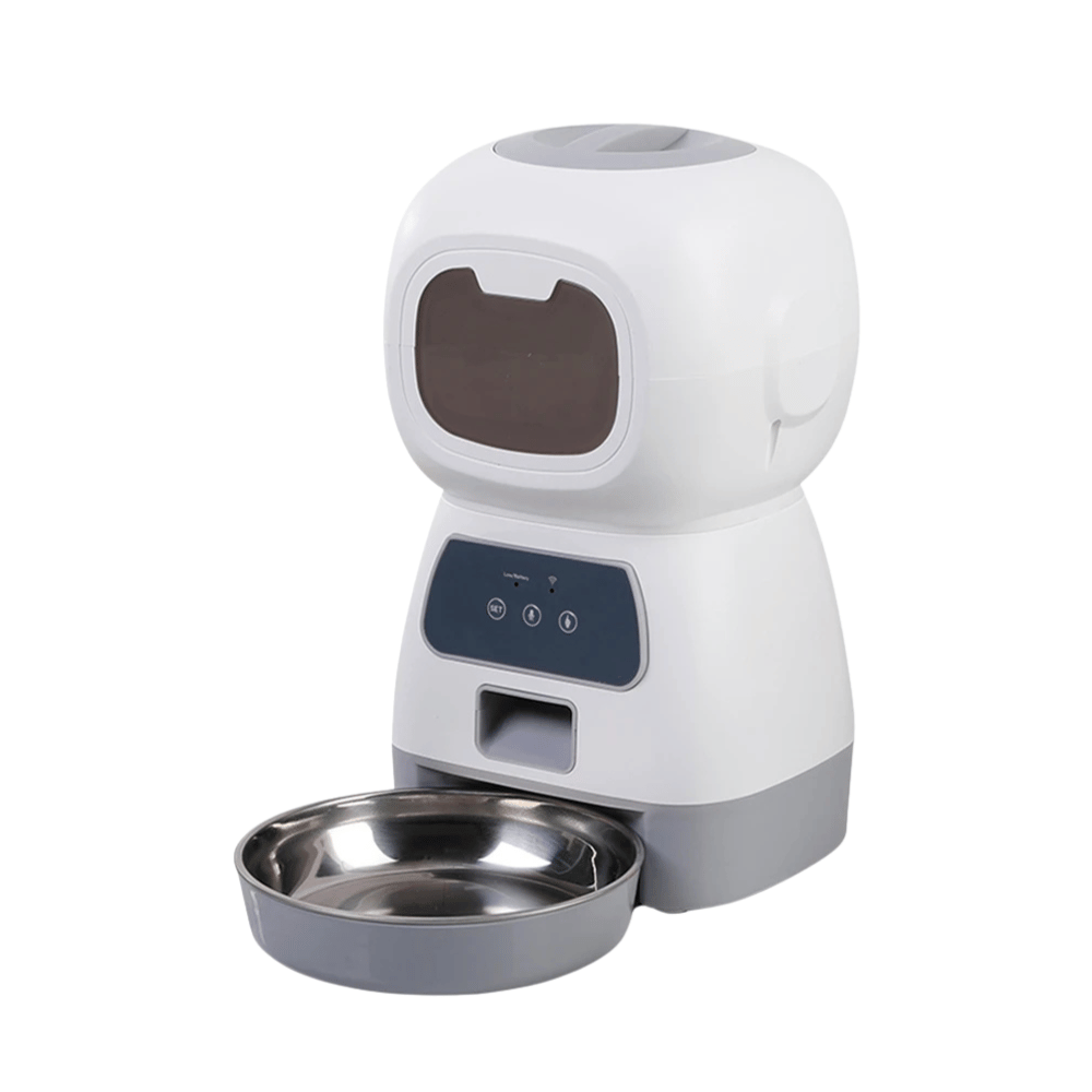Distributeur de croquettes pour chat