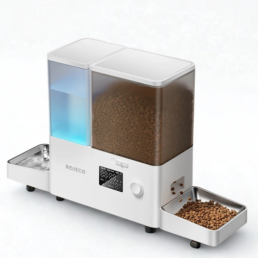 Distributeur Automatique De Croquettes Et D'eau Pour Chien