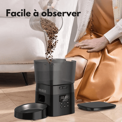 Distributeur Automatique Croquettes Chat