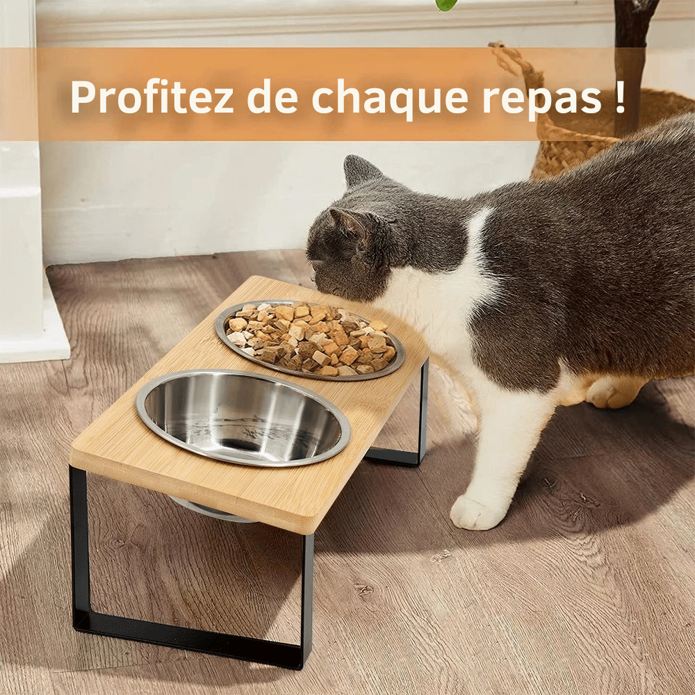 Meuble Pour Gamelle Chat En Hauteur