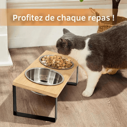 Meuble Pour Gamelle Chat En Hauteur
