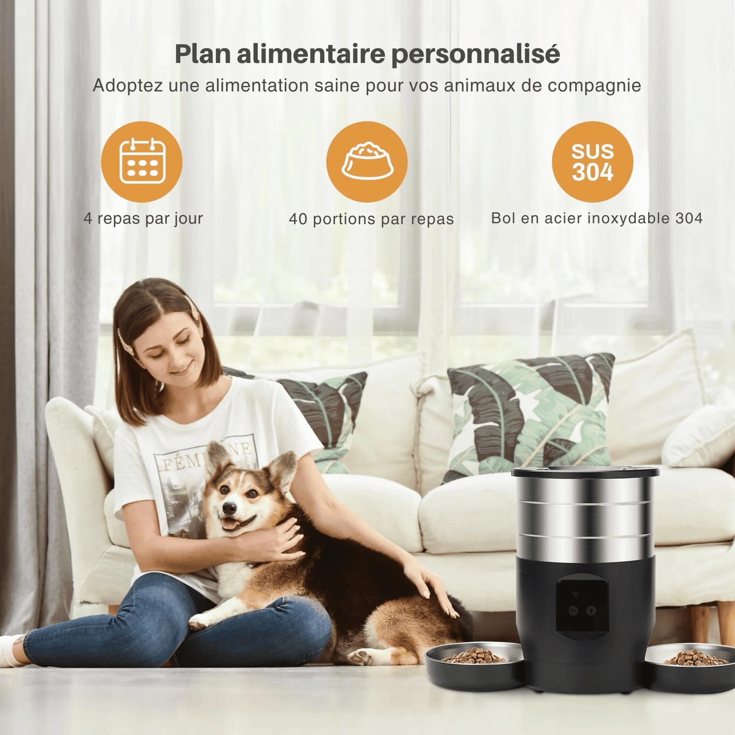 Distributeur Croquette Gros Chien