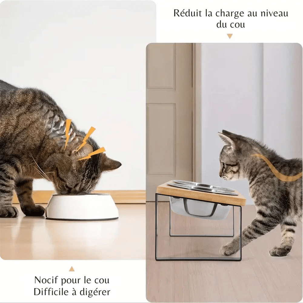 Meuble Pour Gamelle Chat En Hauteur