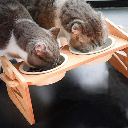 Gamelle Pour Chat Surélevée