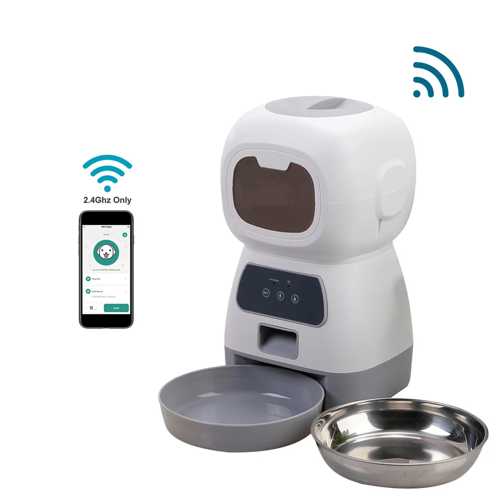 Distributeur De Croquettes Pour Chien Programmable