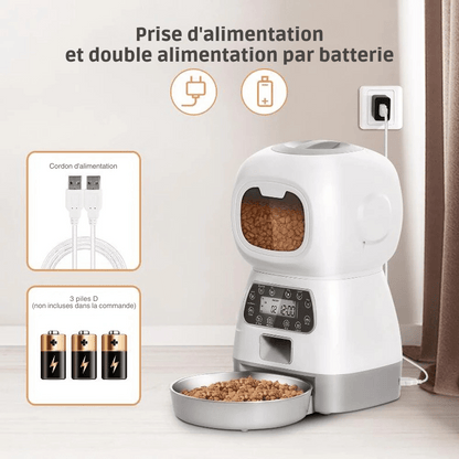 Distributeur De Croquettes Pour Chien Programmable