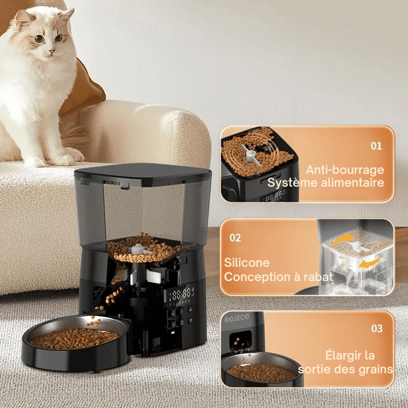 Distributeur Automatique Croquettes Chat